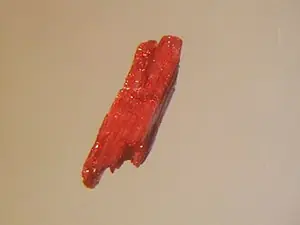 Ejemplar de abelsonita