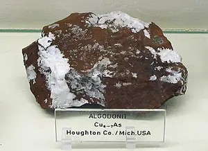 Ejemplar de algodonita