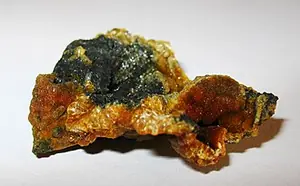 Ejemplar de aluminocopiapita