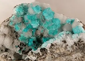 Ejemplar de auricalcita