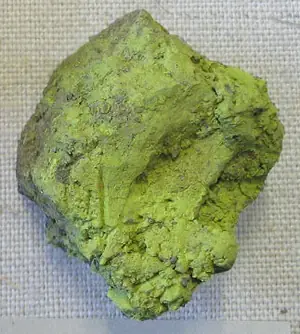 Ejemplar de chapmanita