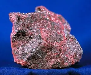 Ejemplar de cinabrio