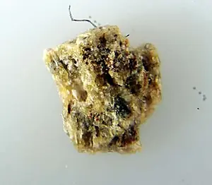 Ejemplar de ershovita
