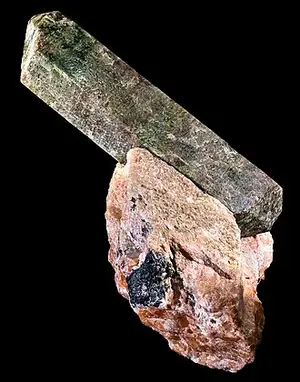 Ejemplar de fluorapatita