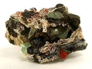 Ejemplar de fraipontita