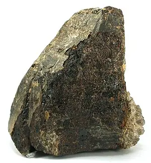 Ejemplar de gadolinita-(Ce)