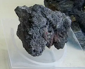 Ejemplar de galenobismutita
