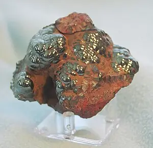 Ejemplar de hematites