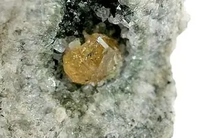 Ejemplar de humita