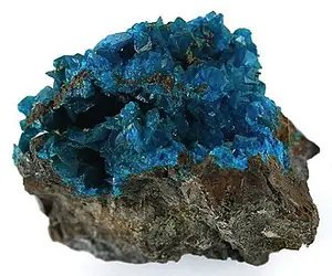Ejemplar de liroconita