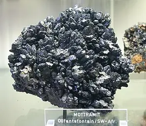 Ejemplar de mottramita