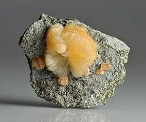 Ejemplar de stellerita