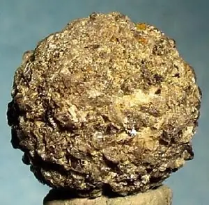 Ejemplar de stokesita