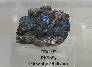Ejemplar de teallita