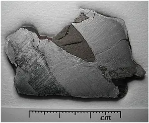 Ejemplar de troilita