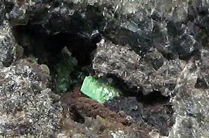 Ejemplar de zeunerita