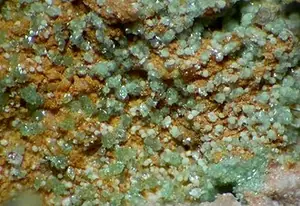 Ejemplar de zinclipscombita